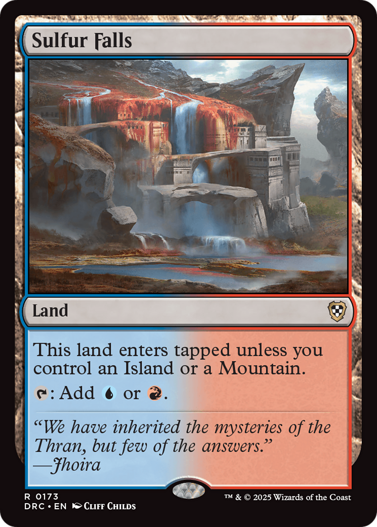 Image of Sulfur Falls [Aetherdrift Commander]