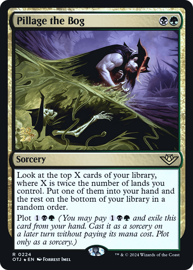 Image of Pillage the Bog [Outlaws of Thunder Junction Prerelease Promos]