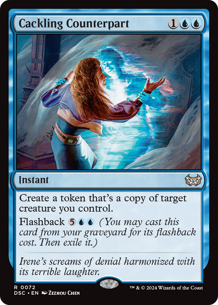 Image of Cackling Counterpart [Duskmourn: House of Horror Commander]