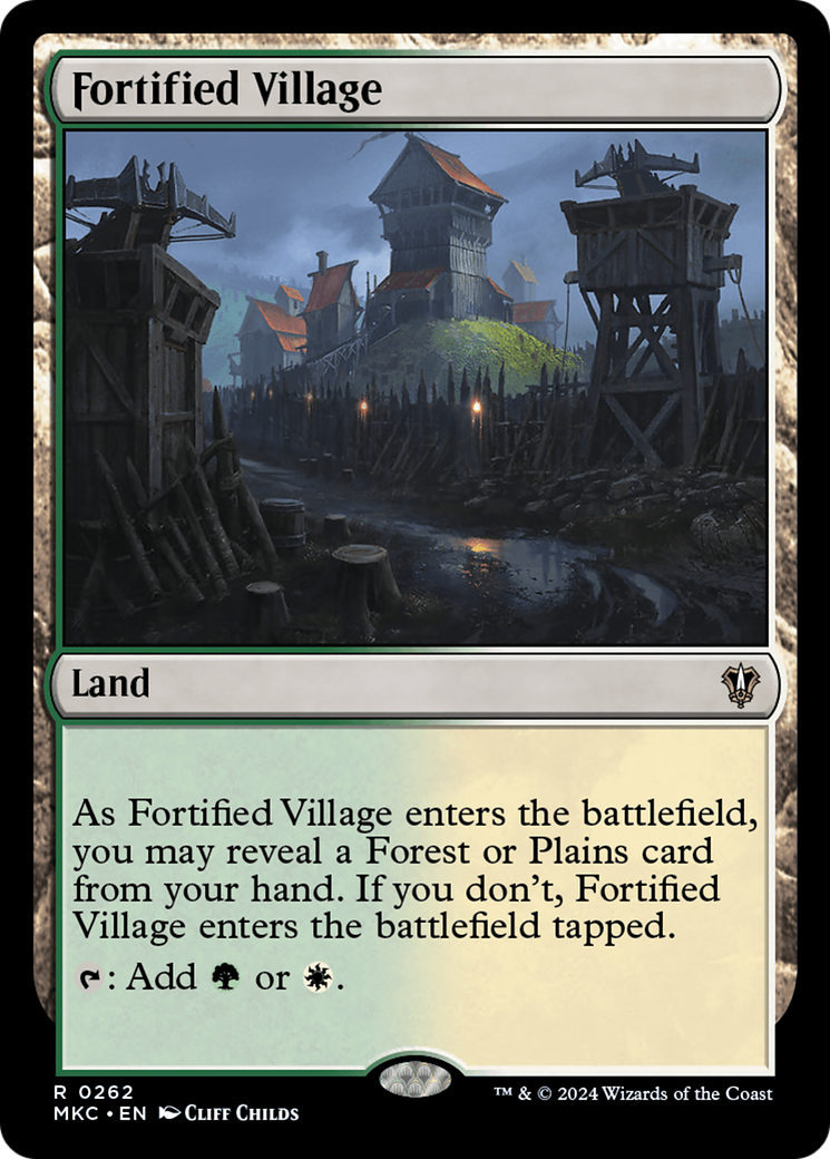Image of Fortified Village [Murders at Karlov Manor Commander]