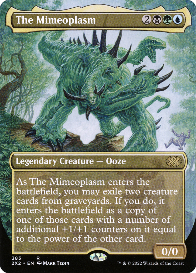 Image of The Mimeoplasm (Borderless Alternate Art) [Double Masters 2022]