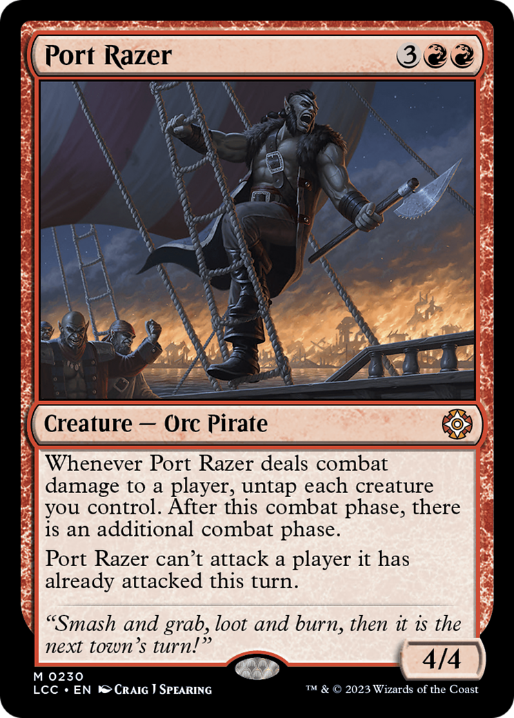Image of Port Razer [The Lost Caverns of Ixalan Commander]