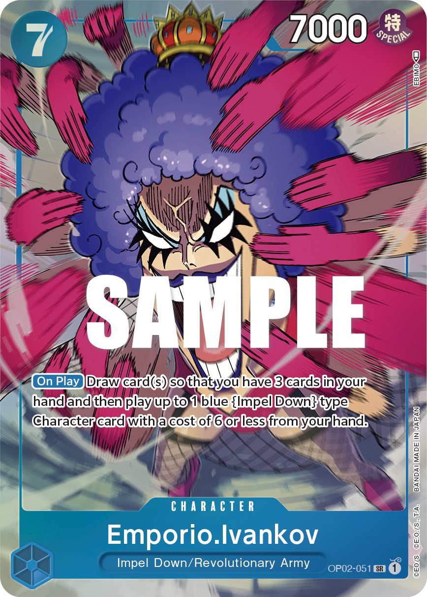 Image of Emporio.Ivankov (Alternate Art) [Paramount War]