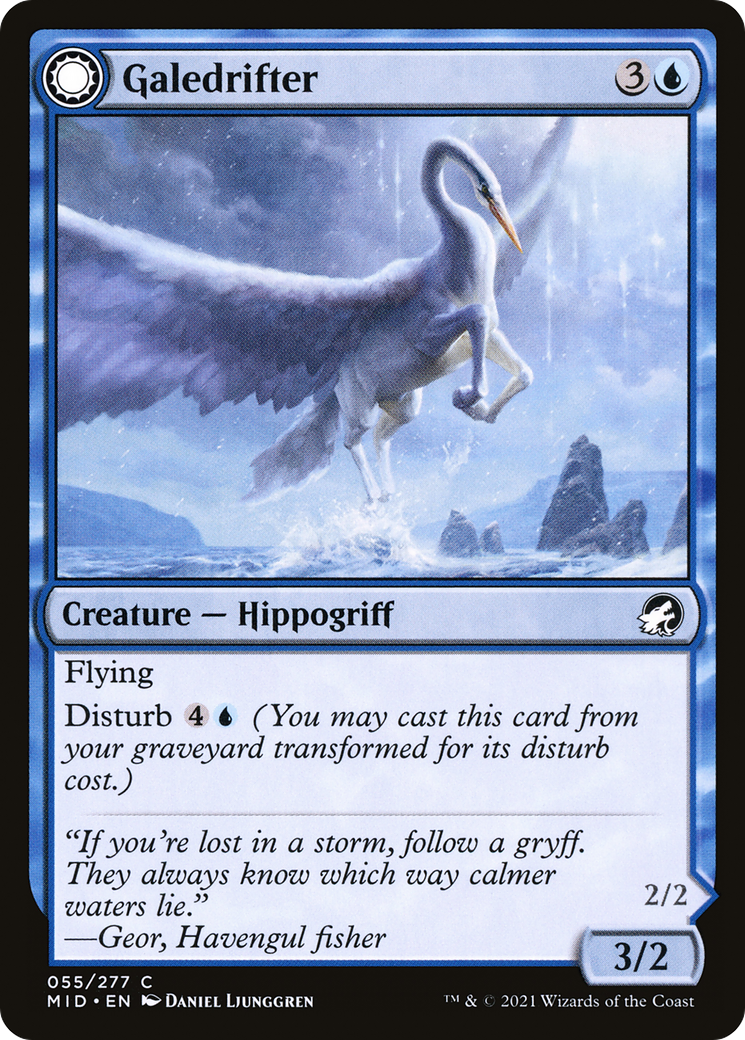 Image of Galedrifter // Waildrifter [Innistrad: Midnight Hunt]