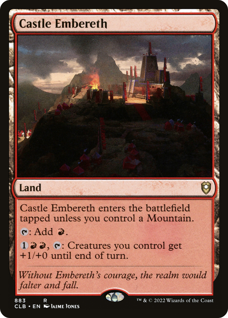 Image of Castle Embereth [Commander Legends: Battle for Baldur's Gate]