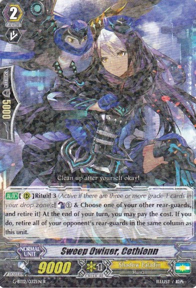 Image of Sweep Owlner, Cethlenn (G-BT12/032EN) [Dragon King's Awakening]