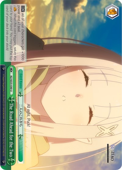 Image of The Road Ahead for the Two (RZ/SE35-E40 U) (Parallel Foil) [Re:ZERO: The Frozen Bond]
