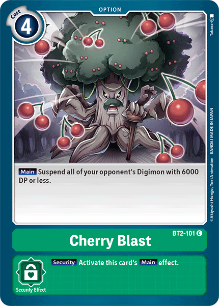 Image of Cherry Blast [BT2-101] [Release Special Booster Ver.1.5]