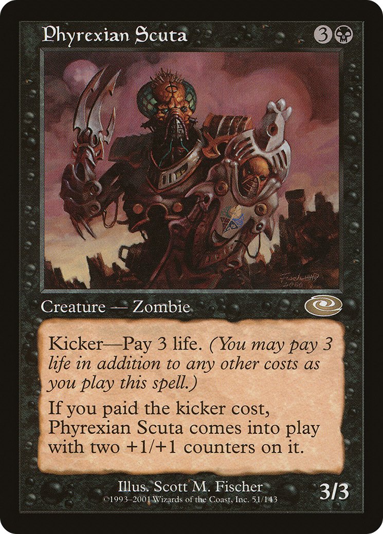 Image of Phyrexian Scuta [Planeshift]