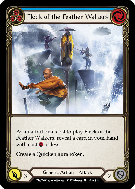 Image of Flock of the Feather Walkers (Blue) [TEA026-C] (Dorinthea Hero Deck)  1st Edition Normal
