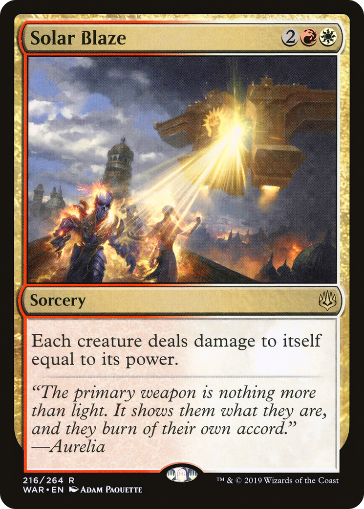 Image of Solar Blaze [War of the Spark]