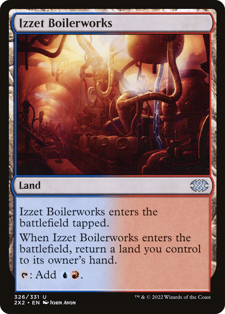 Image of Izzet Boilerworks [Double Masters 2022]