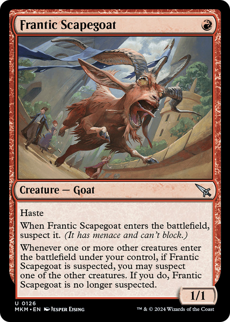 Image of Frantic Scapegoat [Murders at Karlov Manor]