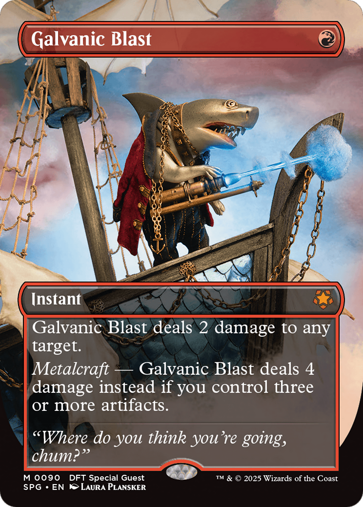 Image of Galvanic Blast (Borderless) [Aetherdrift Special Guests]