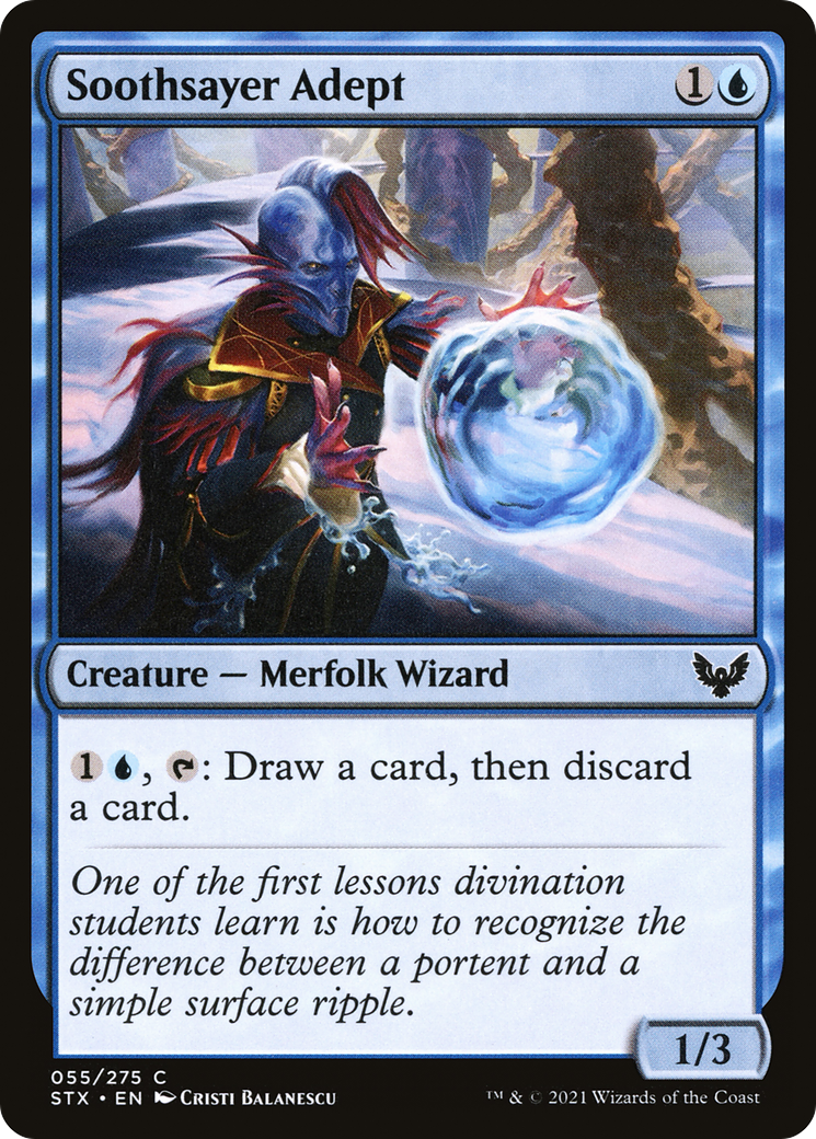 Image of Soothsayer Adept [Strixhaven: School of Mages]