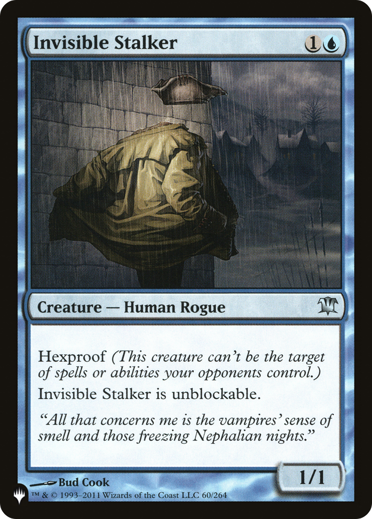 Image of Invisible Stalker [The List]