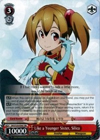 Image of Like a Younger Sister, Silica (SAO/S20-E047 RR) [Sword Art Online]