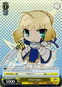 Image of Mini Saber (FZ/S17-E106 PR) (Promo) [Fate/Zero]