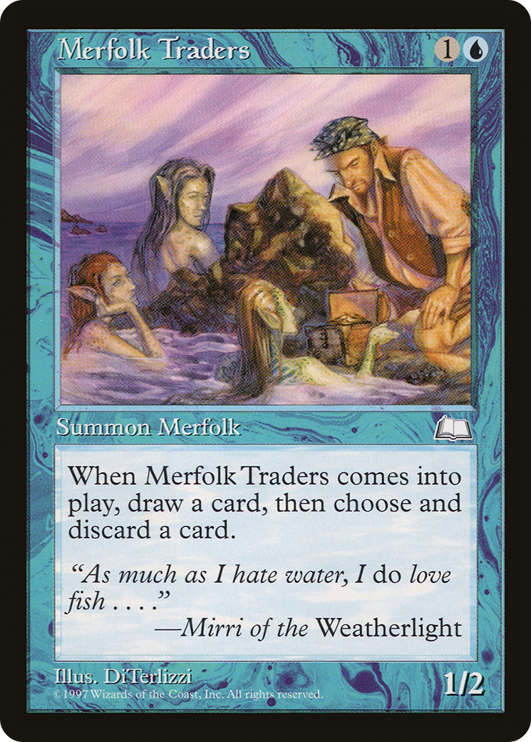 Image of Merfolk Traders [Weatherlight]
