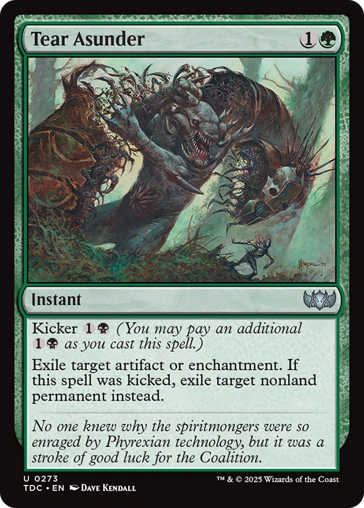 Image of Tear Asunder [Tarkir: Dragonstorm Commander]