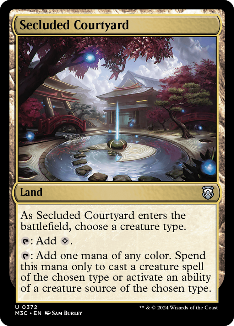 Image of Secluded Courtyard [Modern Horizons 3 Commander]