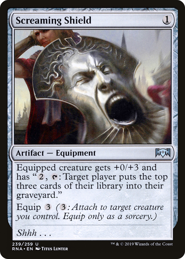 Image of Screaming Shield [Ravnica Allegiance]