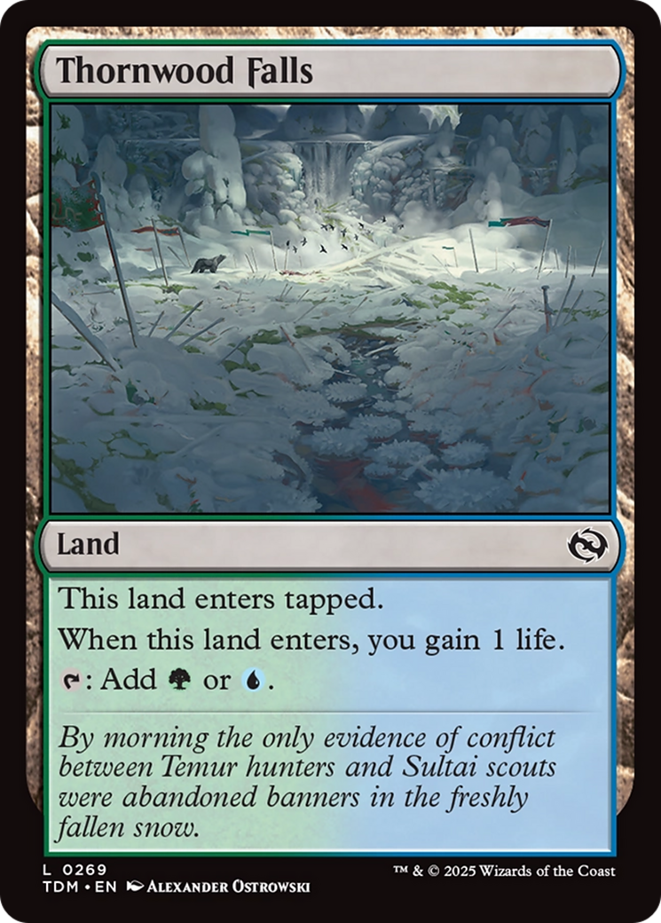 Image of Thornwood Falls [Tarkir: Dragonstorm]
