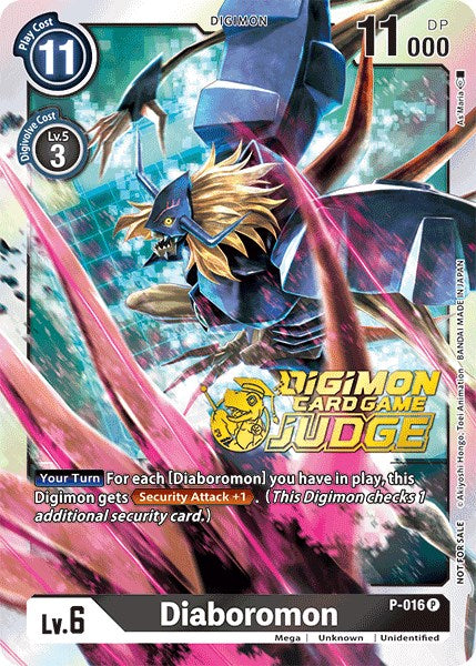 Image of Diaboromon [P-016] (Judge Pack 1) [Promotional Cards]