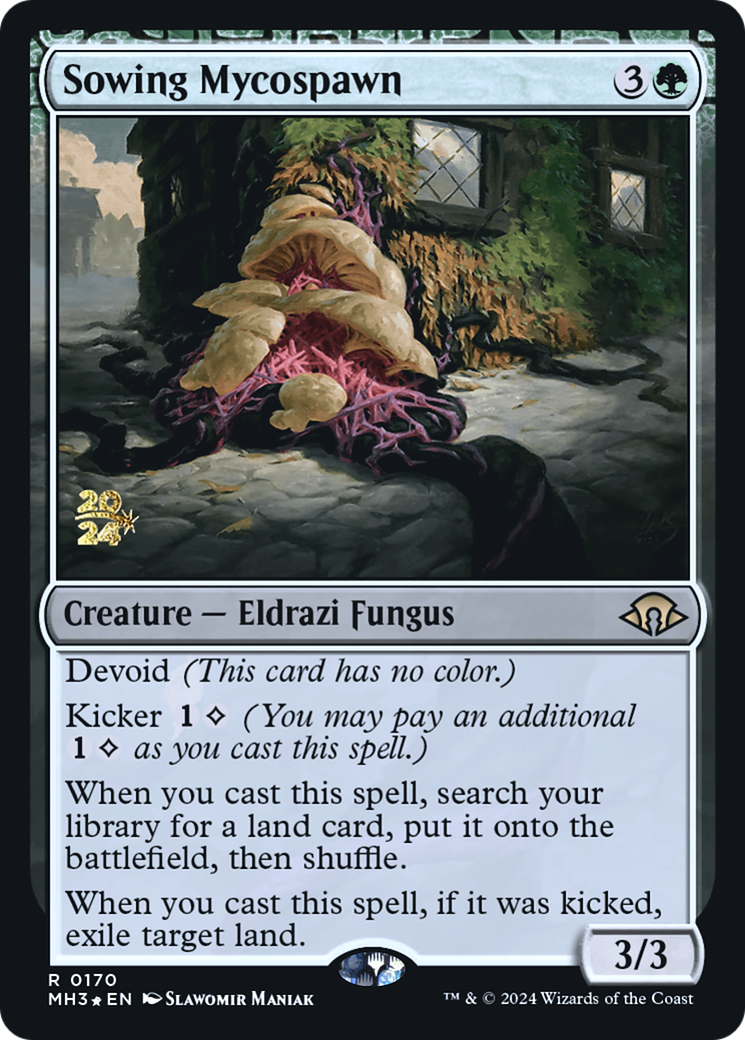 Image of Sowing Mycospawn [Modern Horizons 3 Prerelease Promos]