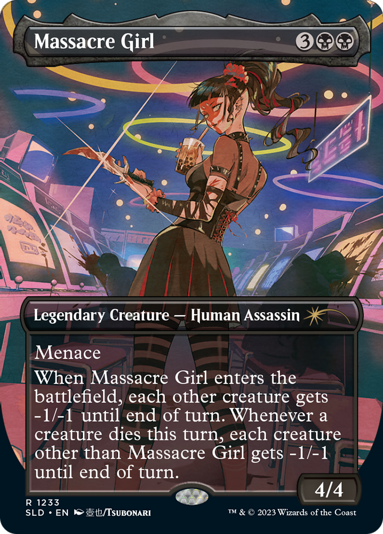Image of Massacre Girl (Borderless) [Secret Lair Drop Series]