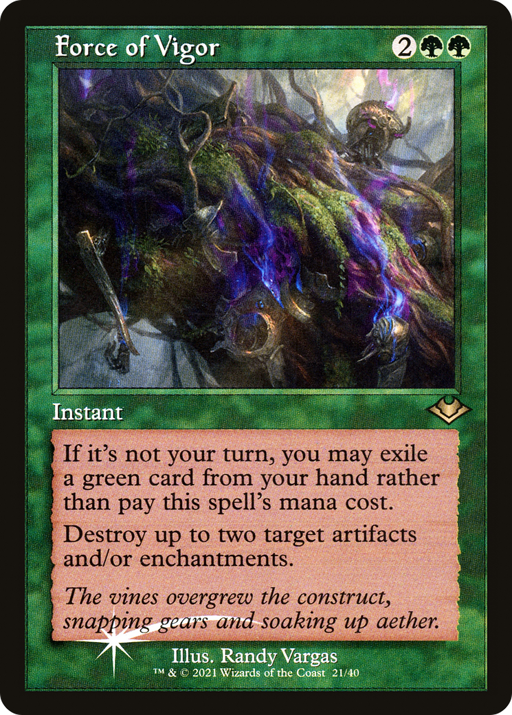 Image of Force of Vigor (Retro) [Modern Horizons]