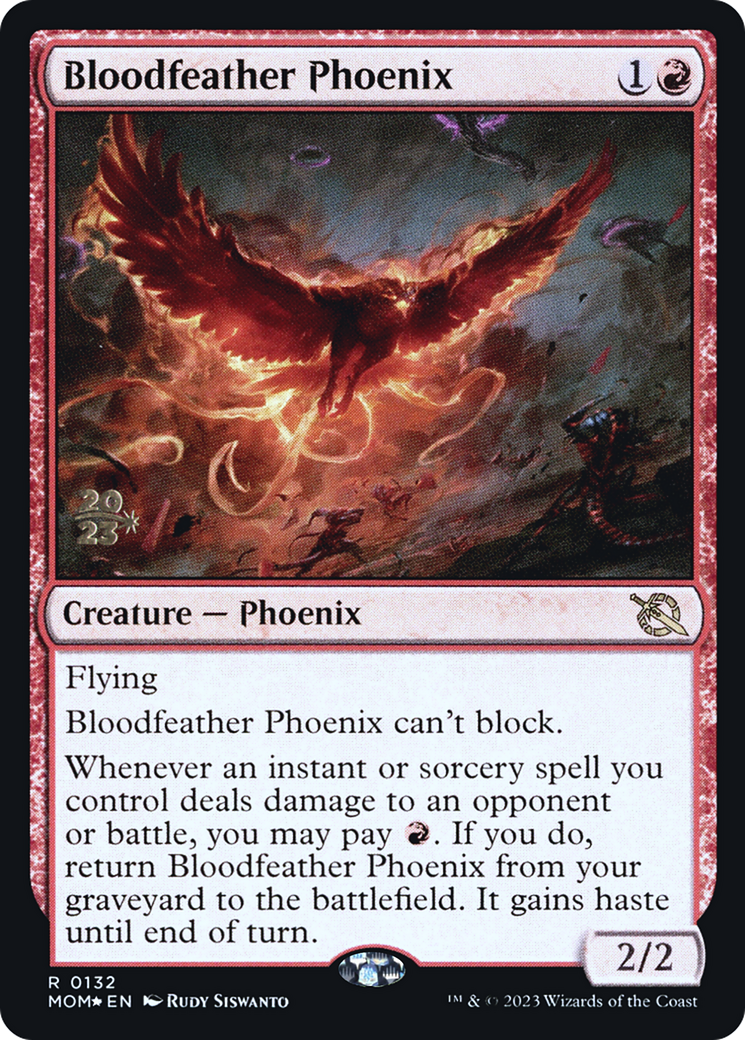 Image of Bloodfeather Phoenix [March of the Machine Prerelease Promos]