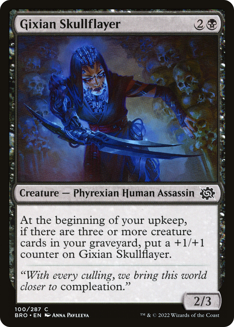 Image of Gixian Skullflayer [The Brothers' War]