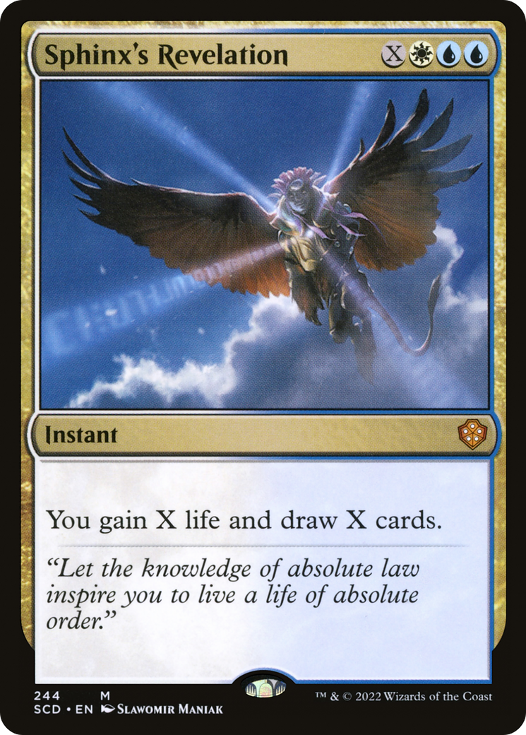 Image of Sphinx's Revelation [Starter Commander Decks]