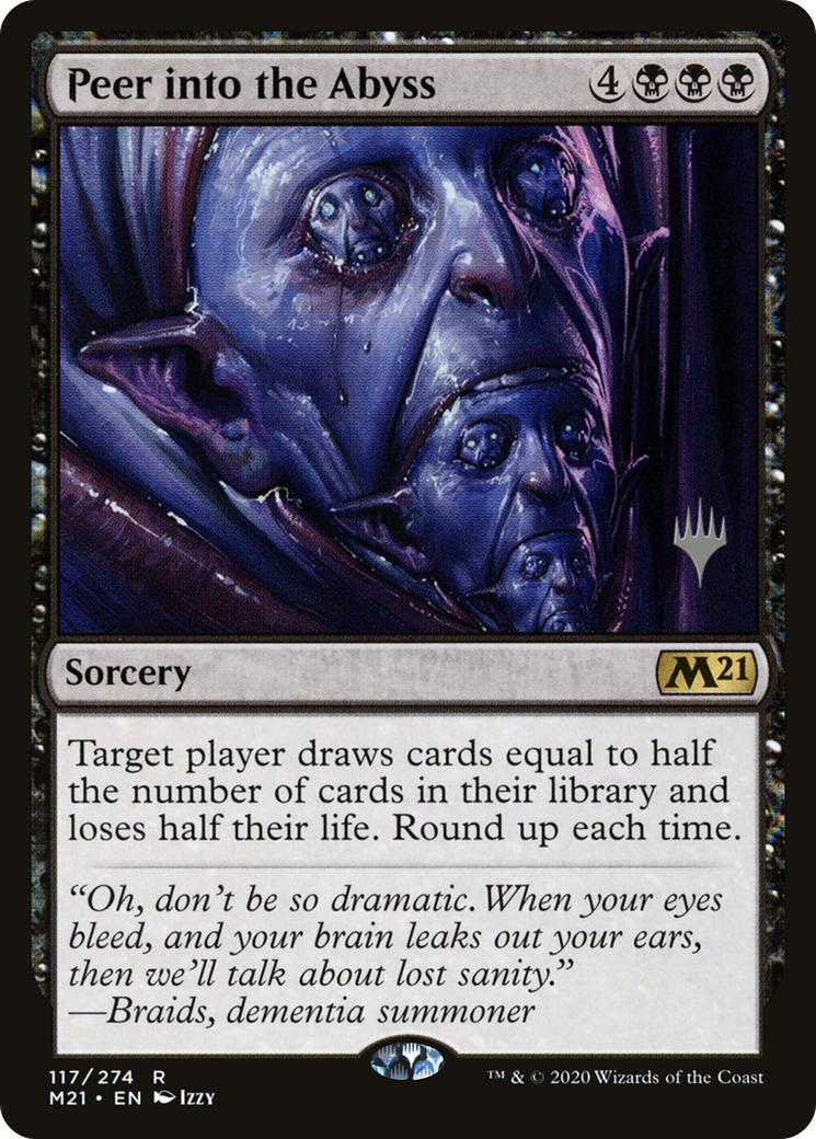 Image of Peer into the Abyss (Promo Pack) [Core Set 2021 Promos]