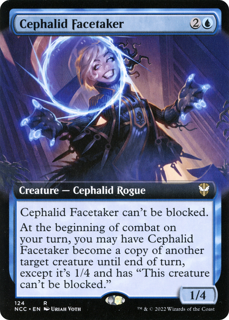 Image of Cephalid Facetaker (Extended Art) [Streets of New Capenna Commander]