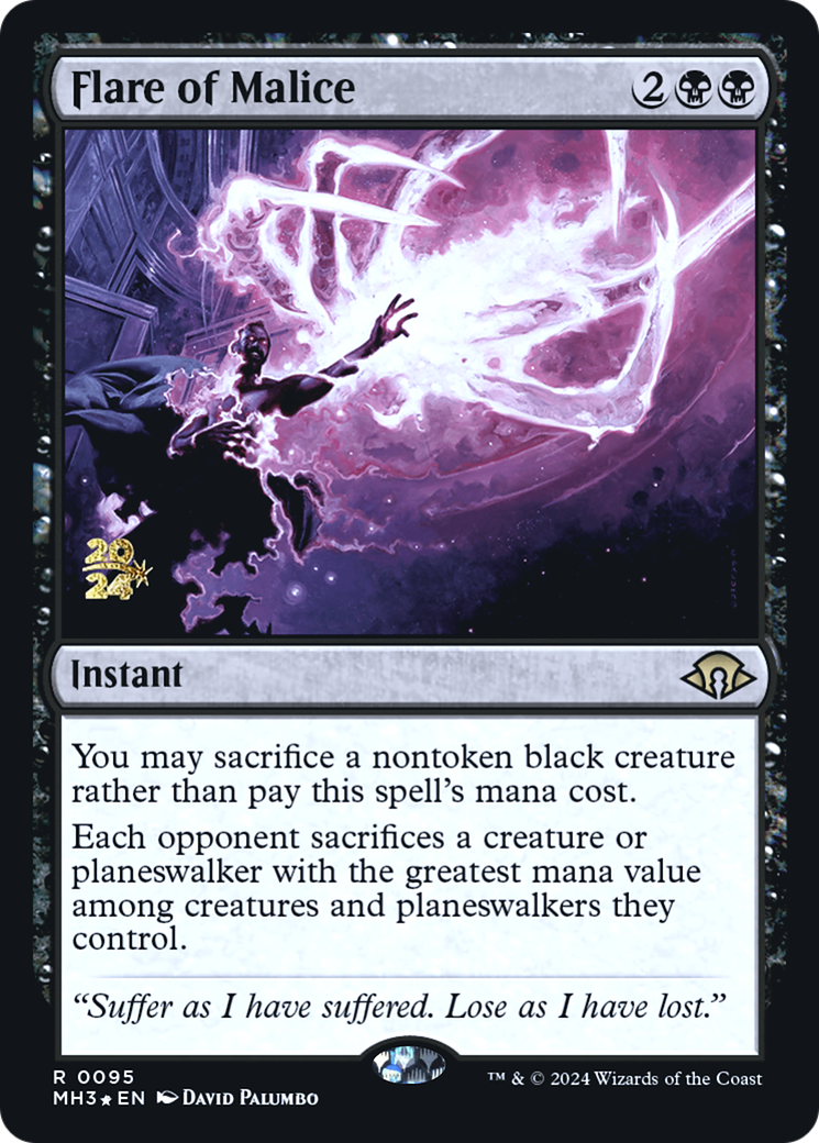 Image of Flare of Malice [Modern Horizons 3 Prerelease Promos]