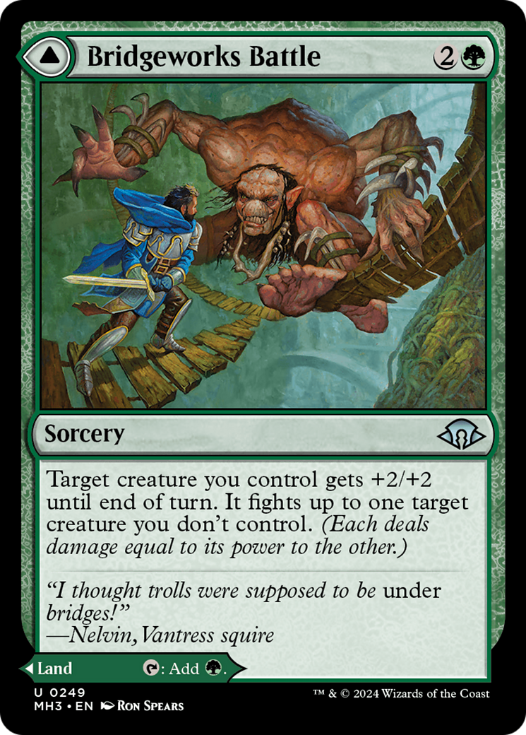 Image of Bridgeworks Battle // Tanglespan Bridgeworks [Modern Horizons 3]