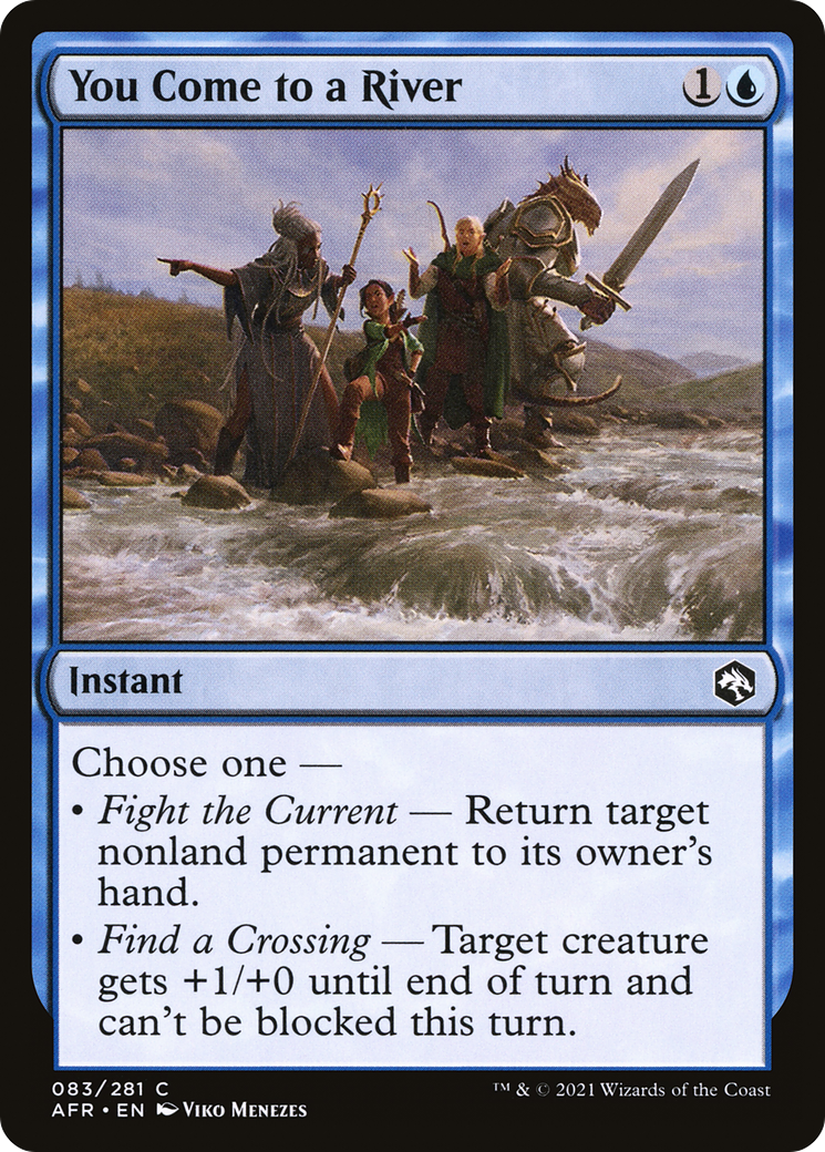 Image of You Come to a River [Dungeons & Dragons: Adventures in the Forgotten Realms]