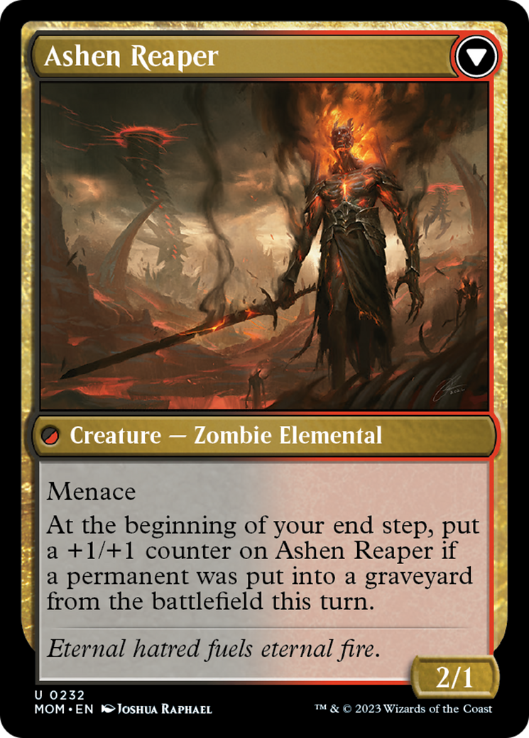 Image of Invasion of Azgol // Ashen Reaper [March of the Machine]