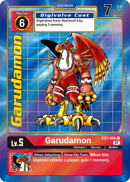 Image of Garudamon [EX1-006] (Alternate Art) [Classic Collection]