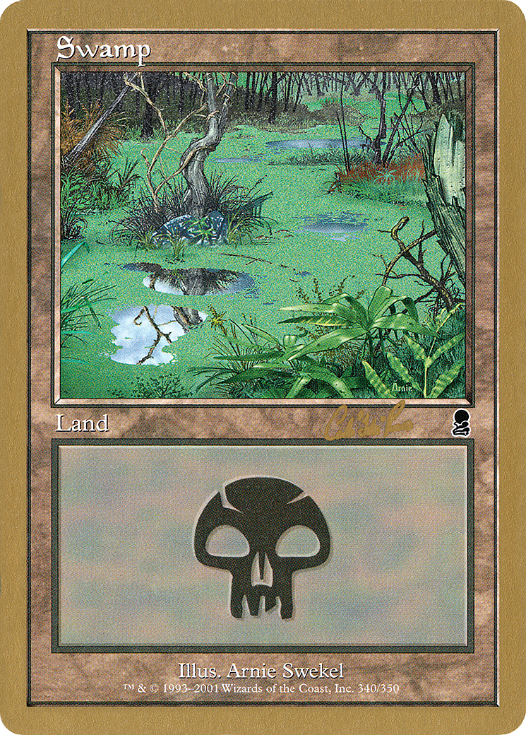 Image of Swamp (cr340) (Carlos Romao) [World Championship Decks 2002]