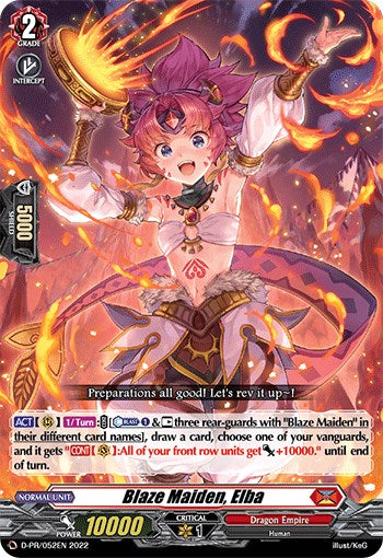 Image of Blaze Maiden, Elba (D-PR/052EN) [D Promo Cards]