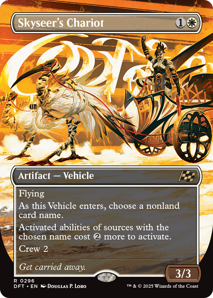 Image of Skyseer's Chariot (Borderless) [Aetherdrift]