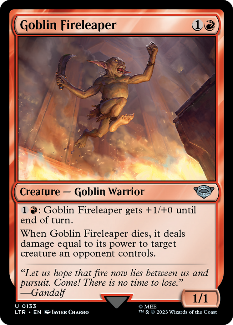Image of Goblin Fireleaper [The Lord of the Rings: Tales of Middle-Earth]