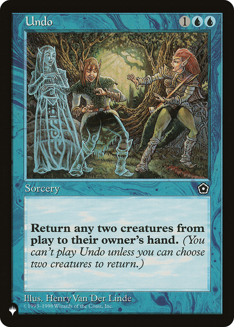 Image of Undo [The List]