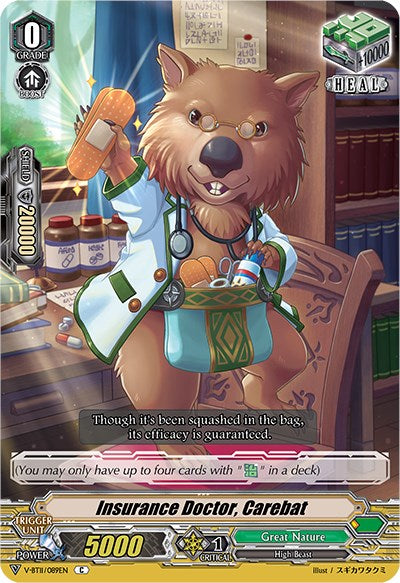 Image of Insurance Doctor, Carebat (V-BT11/089EN) [Storm of the Blue Cavalry]
