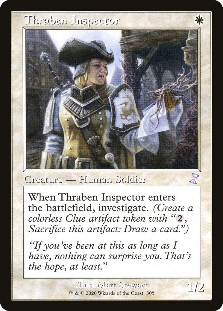 Image of Thraben Inspector (Timeshifted) [Time Spiral Remastered]