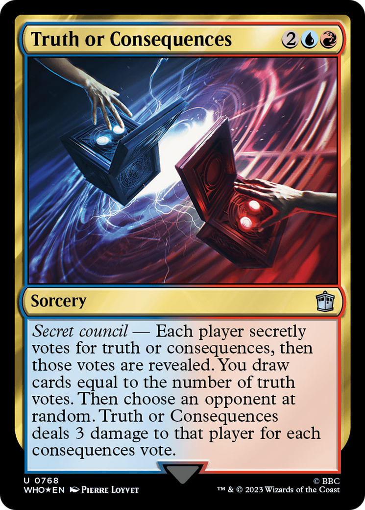 Image of Truth or Consequences (Surge Foil) [Doctor Who]