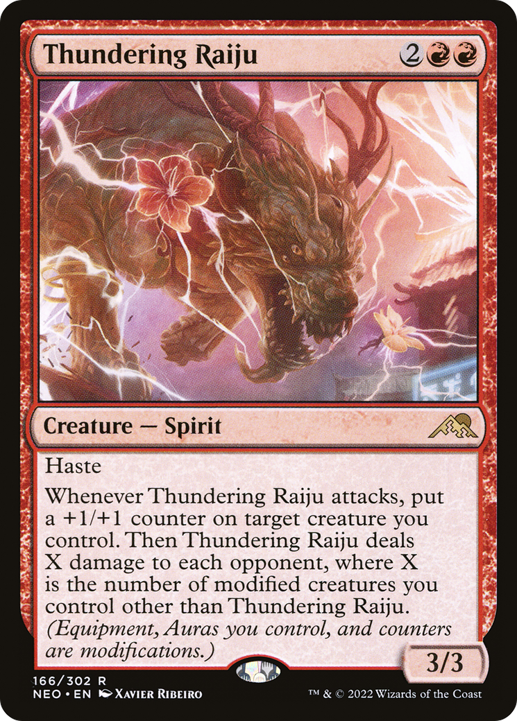 Image of Thundering Raiju [Kamigawa: Neon Dynasty]